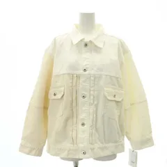 ファーファー furfur 22SS パッチワークデニムGジャン ジャケット F 白 ホワイト /SY ■OSのサムネイル