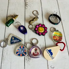 KH002✨フランス直輸入✨キーホルダー✨ 10個✨ まとめ  ヴィンテージ