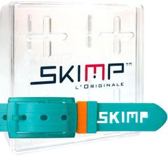 SKIMP シリコンラバーベルト メンズ レディース ゴム ゴルフ スノボ 防水  長さ約135cm 幅約3.4cm スキンプ【青緑 ターコイズ】