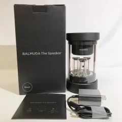 ブルートゥーススピーカー BALMUDA The Speaker（バルミューダ ザ・スピーカー） ブラック M01A-BK ④のサムネイル
