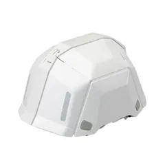 TOYO 折りたたみヘルメットBLOOM ホワイト 収納力も防護力も これひとつ 折りたためるヘルメットで どこでも安心を持ち運び ATC35702