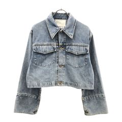 フレイアイディー 日本製 FWFJ232004 クロップド デニムジャケット 0