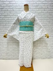 レースの着物　小紋　仕立て上がり　新品【10078421-2】フリーサイズ　レースの着物