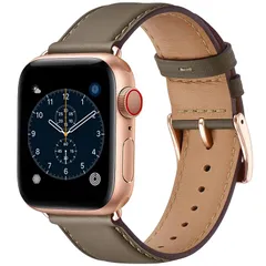 コンパチブル アップルウォッチ バンド 革 46mm 42mm 44mm 45mm 49mm 40mm 41mm 38mm コンパチブル Apple Watch バンド 本革 レザー ビジネス 男女兼用 コンパチブル iWatch Ultra/Ultra2