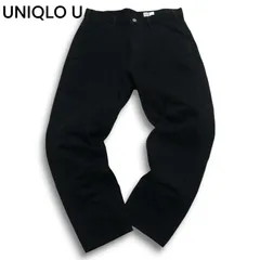 UNIQLO U ユニクロ ユー ルメール 通年 テーパード★ ブラック デニム パンツ ジーンズ Sz.31 メンズ 黒
