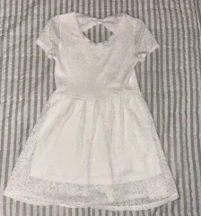 ヴィンテージ ひめがる Axes femme(アクシーズファム) ロブ 白 ドレス (ブラウス)