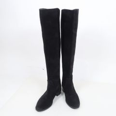 美品 DIANA ダイアナ ブーツ 1点 23cm ロング スウェード レディース AD646 