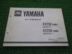 XV250ビラーゴ パーツリスト ヤマハ 正規 中古 バイク 整備書 3DM5 3DM6 3DM 3DM qs 車検 パーツカタログ 整備書