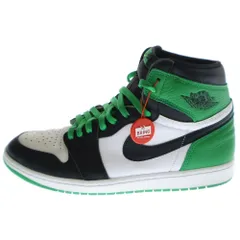 NIKE (ナイキ) AIR JORDAN 1 RETRO HIGH OG LUCKY GREEN エアジョーダン ラッキーグリーン ハイカットスニーカー US11/29cm グリーン/ブラック/ホワイト DZ5485-031
