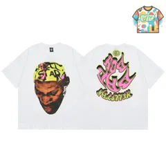 【今日WTO】Hellstar Rodman ホワイト Tee-CM88