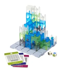 【在庫セール】STACUBE 1~2人用 トイローヤル ( チャレンジカード付き ) プログラミングボード 論理的思考力 大人も遊べるおもちゃ ( 5歳以上向け )