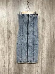 EGOIST エゴイスト デニム ベアトップ ワンピース size1/青 ■◆ レディース