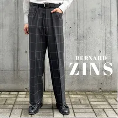 BERNARD ZINS / ウィンドウペン　ウールトロピカル　Lポケット スラックスのサムネイル