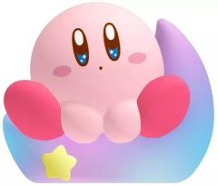 [중고] 식완 트레이딩 피겨 [레어] 커비(월) 레어 컬러 Ver. [별의 커비 Kirby Friends3]