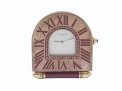 【Cartier 置き時計】　カルティエ　折り畳み式 トラベル クロック A10 Cartier 置き時計】 カルティエ 折り畳み式 トラベル クロック A10