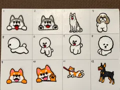 デコピンワッペン、シーズーワッペン 2025年最新】シーズーワッペンの人気アイテム - メルカリ