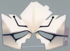 【中古】紙製品 オシュトル(ハク) お面 「PS4/PS3/PS Vitaソフト うたわれるもの 偽りの仮面」