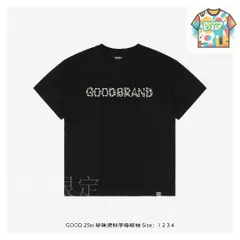 【今日WTO】GOOD BRAND 25SS パールスタジングロゴ T シャツ-WA54