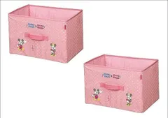 【定価2500円×2個セット】ミッキー＆ミニー★収納ボックス（カラーボックス対応）★LX3110★新品