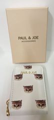 【倉吉店】PAUL&JOE　ポールアンドジョー  アクセソワ  じゃばらカードケース　ヌネット合皮総柄  PJA-W878【124-0852】