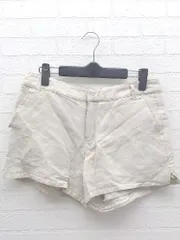 ◇ Spick&Span スピック＆スパン リネン混 ショート パンツ 38 ベージュ * 1002800180608 【中古】 【1002800180608】