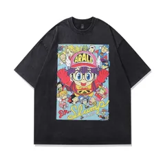 鳥山明作品 アニメtシャツ XL 両面プリント アラレちゃん ドクタースランプ★ ドクタースランプ アニメtシャツ 両面プリント XL アラレちゃん