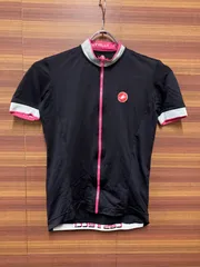 美品　CASTELLI カステリ　サイクルジャージ 黒　白ライン　XL CASTELLI ( カステリ ) 長袖ジャージ LINEARE JERSEY ( ライナー