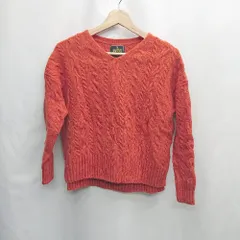 ◇ ⊆ アーバンリサーチ シンプル 長袖 ニットセーター サイズM オレンジ系 レディース E  【1505220006447】
