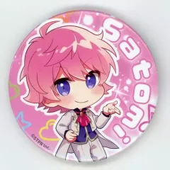 【中古】バッジ・ピンズ さとみ(すとろべりーぷりんす)/SD すとぷり缶バッジ(2021にゅーいやーver.!!) 「2021 NEW YEAR」 缶バッジくじっ!景品