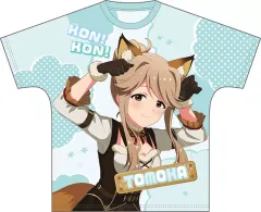 【中古】Tシャツ 天空橋朋花 フルグラフィックTシャツ ライトブルー 男性用Lサイズ 「アイドルマスター ミリオンライブ!」