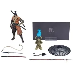 【中古】フィギュア [特典付き] figma 隻狼 DXエディション 「SEKIRO： SHADOWS DIE TWICE」 GOODSMILE ONLINE SHOP限定