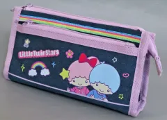 【新品】バッグ リトルツインスターズ(胸キュンメモリーズ) デニムポーチ 「サンリオキャラクターズ」