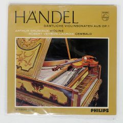 オランダ盤 グリュミオー/ヘンデル６つのVN ソナタ OP.1/PHILIPS 835389AY LP