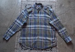 90s00s　chaps ralphl auren check buttondown shirt