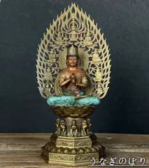 江戸期 木造木彫 円空仏 善財童子像 時代仏教美術 時代古玩 [