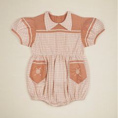 Apolina】NELLIE PLAYSUIT-PICNIC CHECK - メルカリ