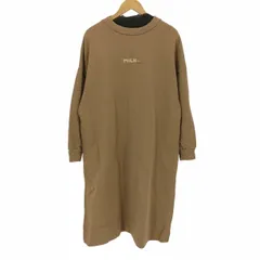 ミルクフェド MILK FED BAR SWEAT DRESS ロゴ刺繍 スウェット ワンピース レディース ONE SIZE のサムネイル
