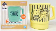 BANDAI SPIRITS 이치 반 쿠지 SPY × FAMILY Extra Mission E 상 아냐 & 본드 스태킹 머그