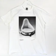 泉または噴水 / マルセル・デュシャン 半袖 Tシャツ ホワイト GILDAN(ギルダン) 5.3オンス 男女兼用【RAF】Fontaine / Marcel Duchamp S/S TEE 52