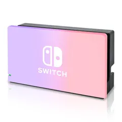 新品 Dlseego Switch ドックカバー Switch対応 ドックカバー ニンテンドースイッチドックカバー switch ドック ケース Switch充電ドック対応カバー NS対応 PC素材 全面保護 薄型 キズ防止 取り付け簡単 防塵 防汚 ピンク＋