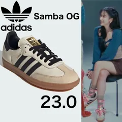 新品⭐️adidas SAMBA OG 23.0cm TWICE ミナ着用 ID0478 Cream White