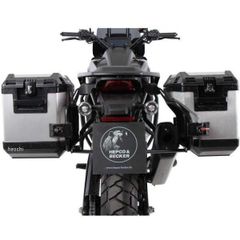 HEPCO&BECKER ヘプコ&ベッカー サイドキャリア カットアウトセット サイドケース エクスプローラー ブラック付 PAN AMERICA 1250/SPECIAL 21-24 丨6517600 00 01-00-40