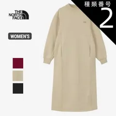 種類2：BT/M ザ・ノース・フェイス ワンピース レディース THE NORTH FACE NTW82436 BETTER TERRY ONEPC ベターテリーワンピース 裏起毛 ロングワンピース スウェット  ノースフェイス (240821)