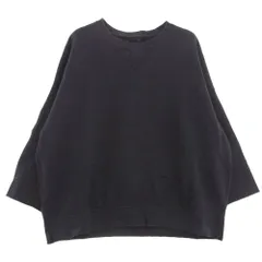 VISVIM ビズビム 23AW 0123205010020 AMPLUS SB SWEAT 3/4 DMGD (U.D.)  アンプラス SB スウェット 3/4 NAVY SIZE 5 ネイビー系 5【美品】【中古】のサムネイル