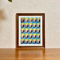 新品☆額縁付アートポスター(BRUCE MCGAW GRAPHICS)☆アンディ・ウォーホル（Andy Warhol）☆ポップアート☆Twenty-five colored Marilyns☆1