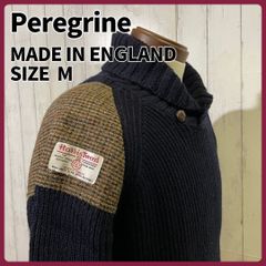 PEREGRINE / ブリティッシュウール クルーネックニット（新品・L 