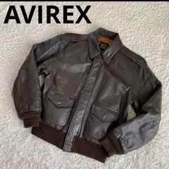 極美品 アヴィレックス A-2フライトジャケット サイズ40 カウハイド wine-king_2889900000059908
