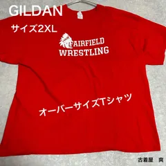 No.260アメリカ古着GILDAN両面プリントTシャツ洗濯済みサイズ2XL オーバーサイズ　ビックサイズ