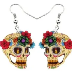 フリーダカーロ ビンテージ スカル 死者の日 メキシコ ドクロ