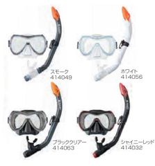 【IKARI/イカリ】SM-140 スノーケルマスクセットアルファ  スノーケル 大人用 セット シュノーケル
